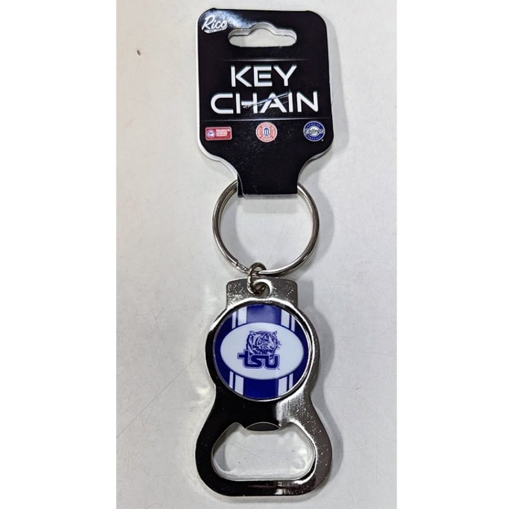 🆕 TENNESSEE STATE UNIVERSITY KEYCHAIN/BEVERAGE BOTTLE OPENER WITH KEY RING-MEN